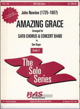 Amazing Grace Concert Band sheet music cover